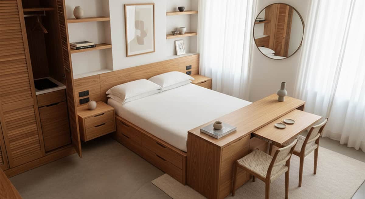 A Specifier's Guide to Multi-Functional Furniture for Small Spaces